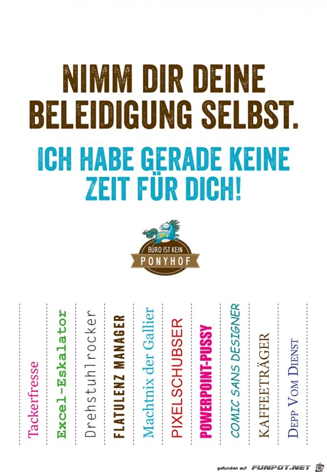 Beleidigung Beleidigung