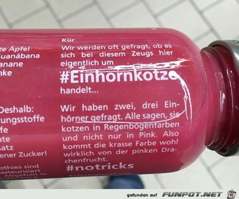 Einhornkotze Einhornkotze