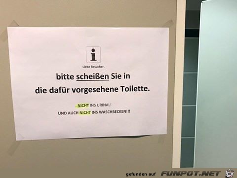 Deutlicher Hinweis Deutlicher Hinweis