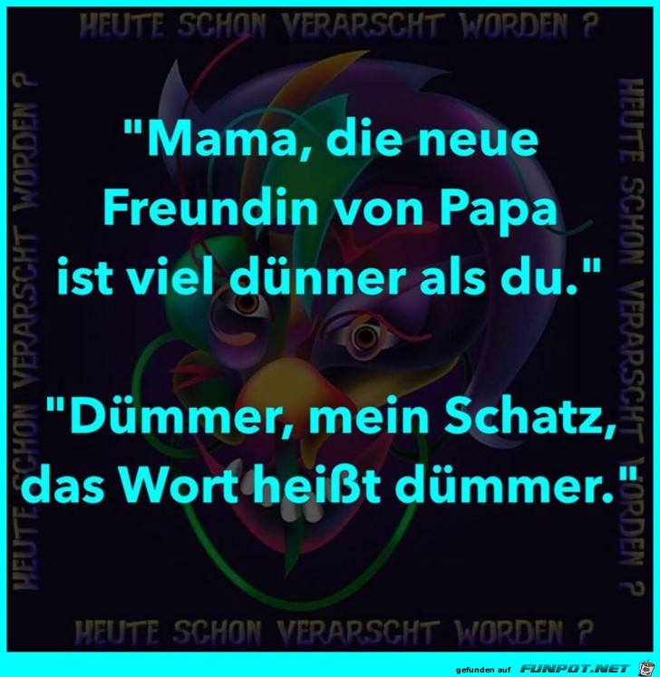 Die neue Freundin von Papa