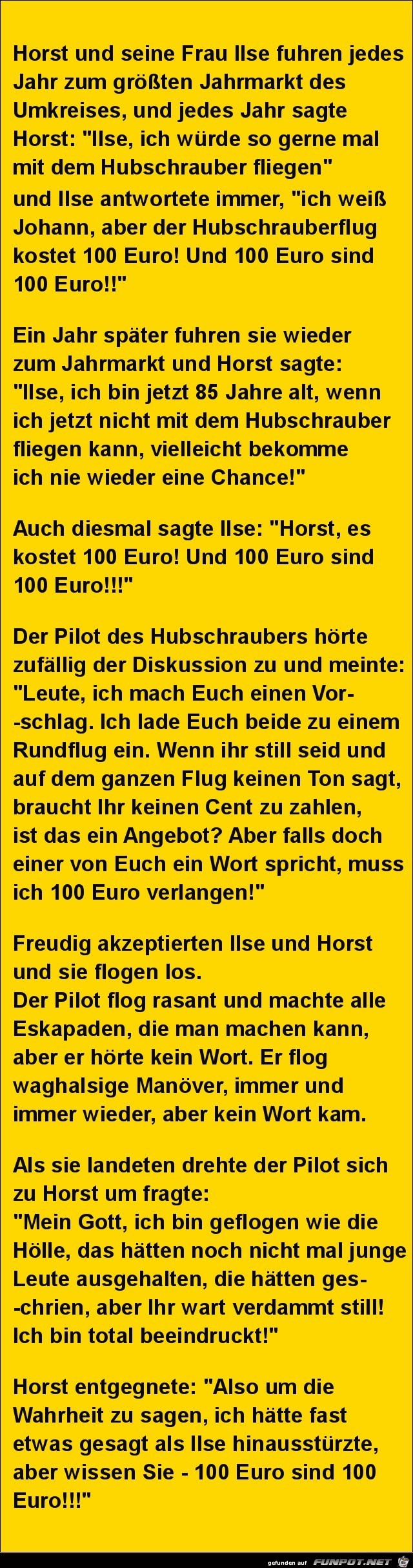 Horst und seine Frau Ilse........