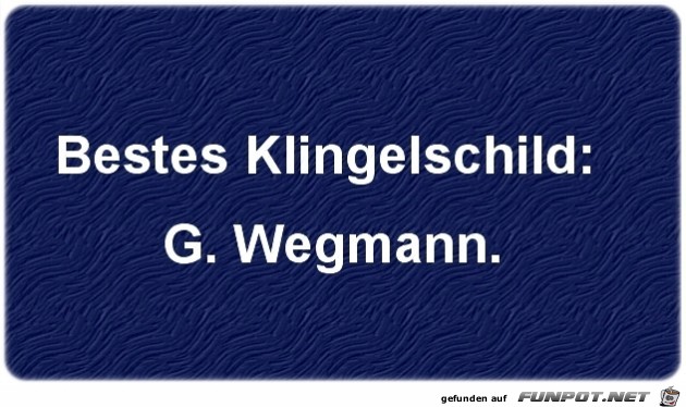 Klingelschild Klingelschild