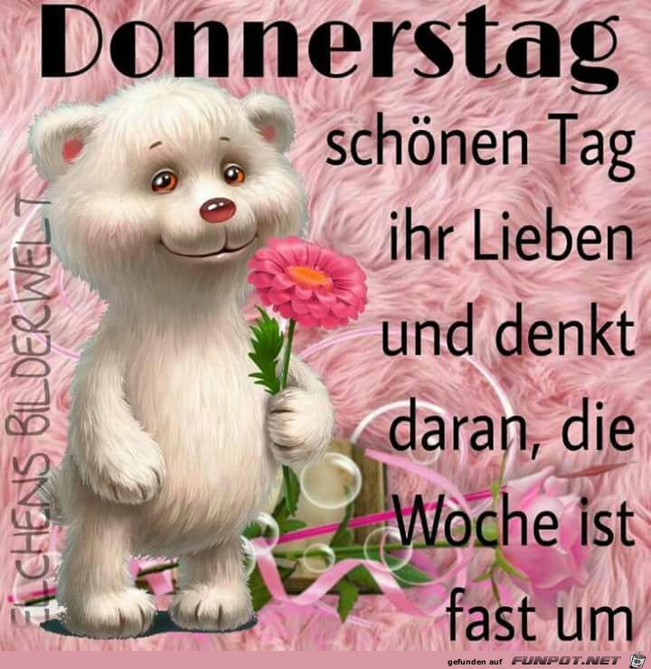 Donnerstag...