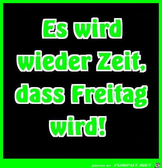 Es wird wieder Zeit Es wird wieder Zeit