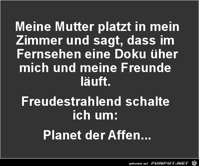 meine Mutter platzt in mein Zimmer........ meine Mutter platzt in mein Zimmer........