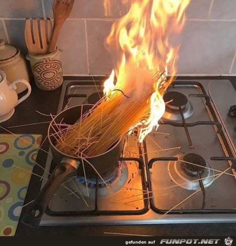 Das wird nix mit der Pasta Das wird nix mit der Pasta