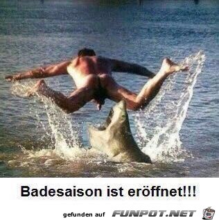 Badesaison...