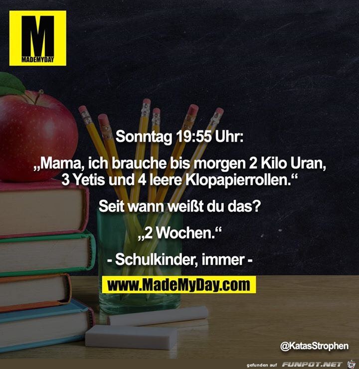 Das ist wohl überall so Das ist wohl überall so