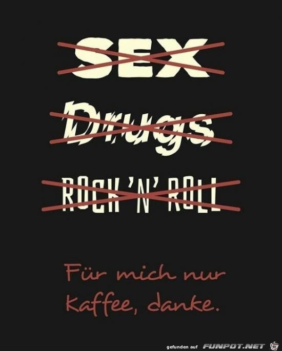 Nur Kaffee