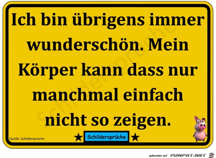 Ich bin wunderschön Ich bin wunderschön