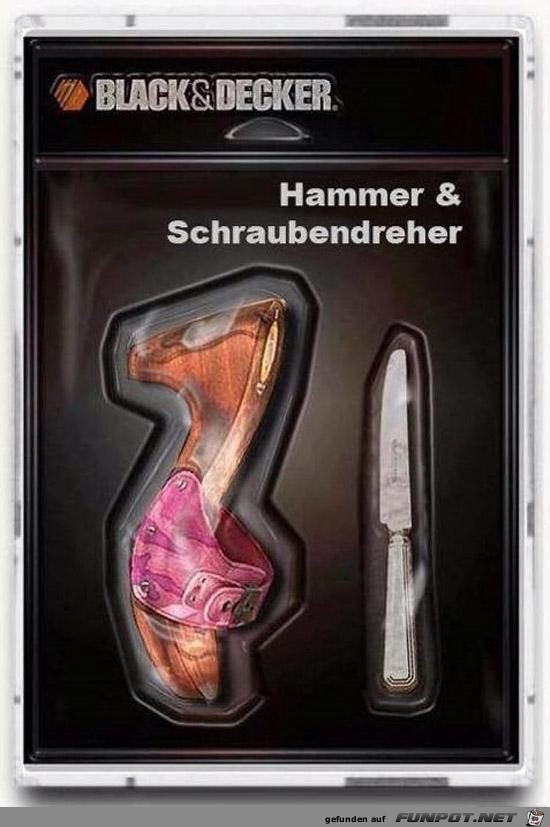 Hammer & Schraubendreher