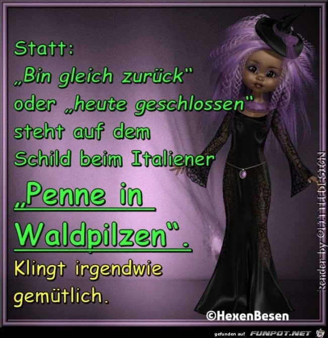 Bin gleich zurueck Bin gleich zurueck