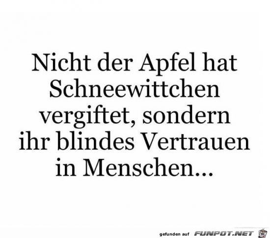 nicht der Apfel........