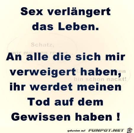 Verlängert das Leben Verlängert das Leben