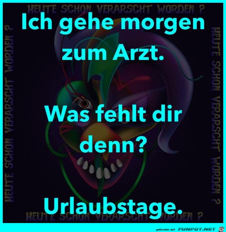 Zum Arzt