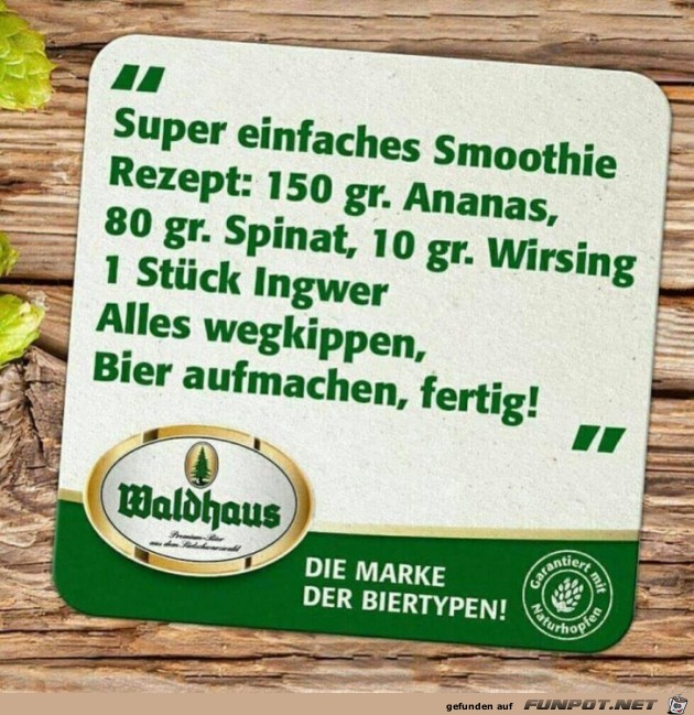 Smoothie-Rezept Smoothie-Rezept