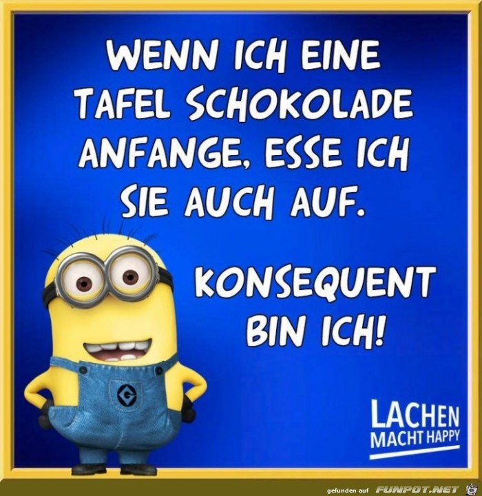 Konsequent bin ich