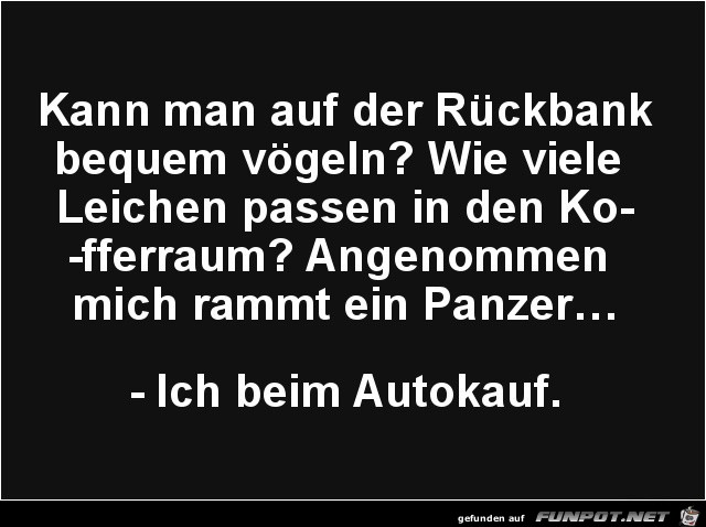 Tolle Fragen