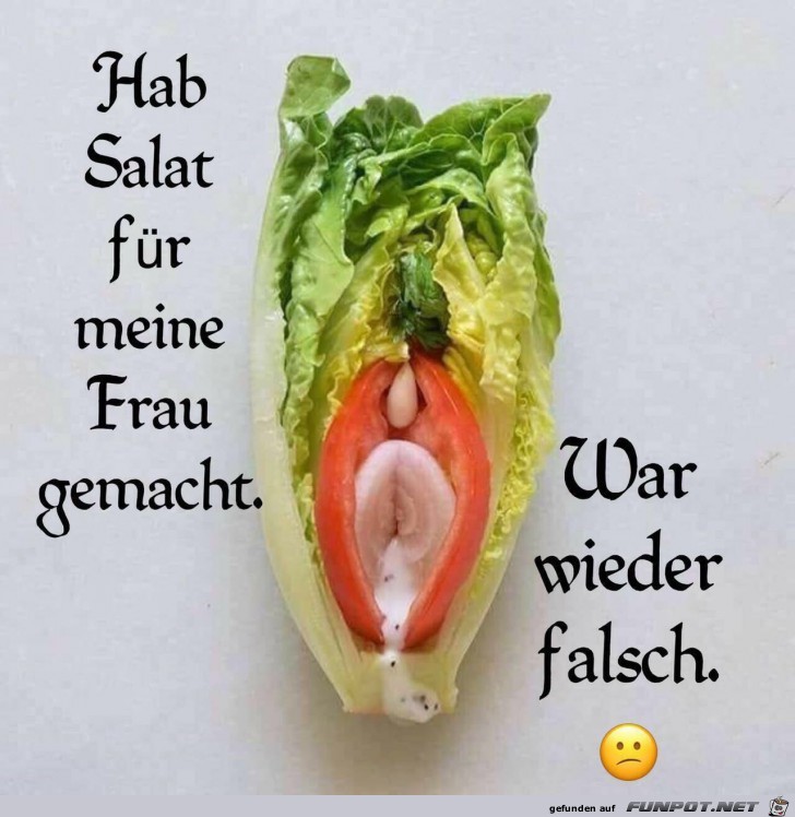 Salat für die Frau Salat für die Frau