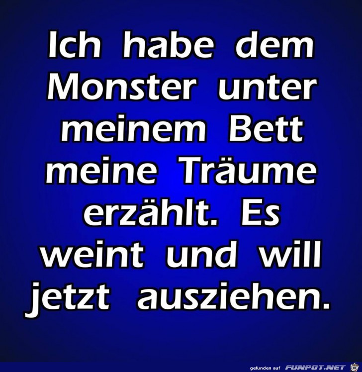 Das Monster unter meinem Bett