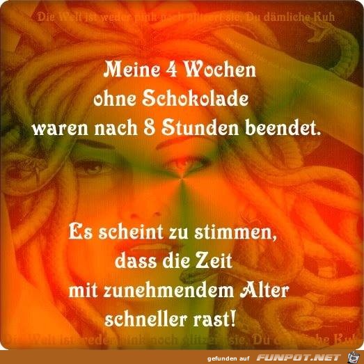 Meine 4 Wochen ohne Schockolade Meine 4 Wochen ohne Schockolade