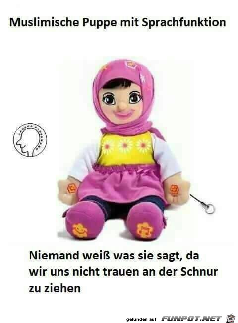 Muslimische Puppe