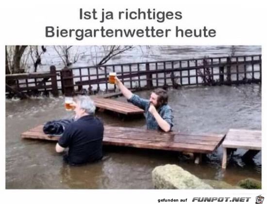 Biergartenwetter