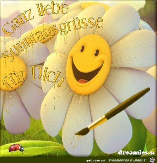 Ganz liebe Sonntagsgruesse