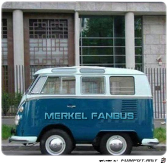 Merkel Fanbus