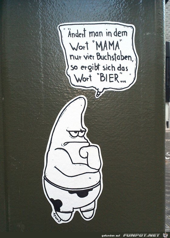 Mama oder Bier