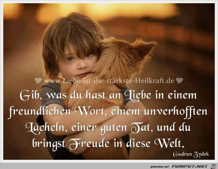 Gib was du hast Gib was du hast
