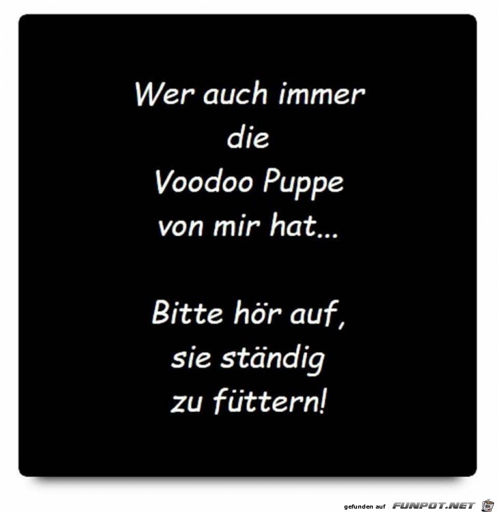 Vodoo Puppe Vodoo Puppe