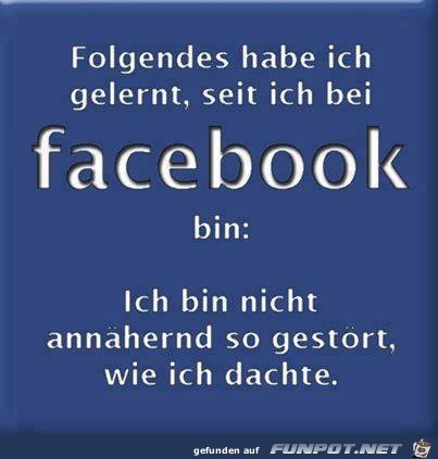 Was man bei Facebook lernt Was man bei Facebook lernt