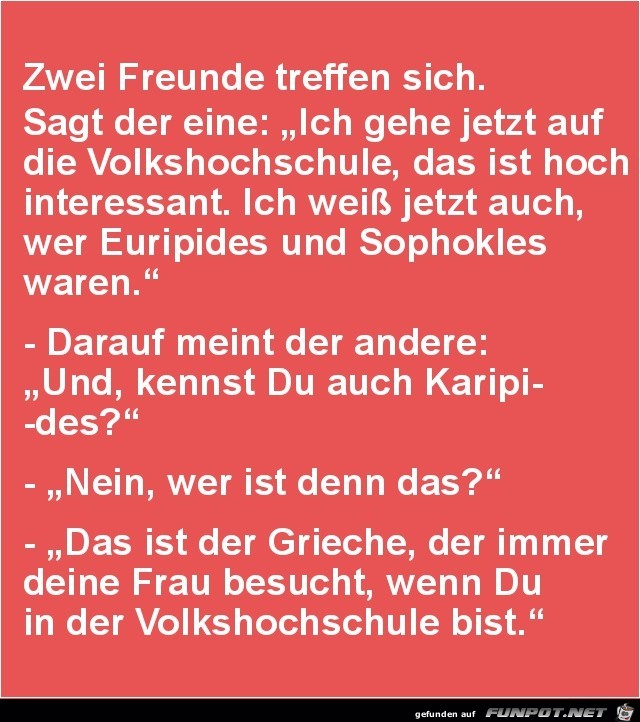 zwei Freunde treffen sich....... zwei Freunde treffen sich.......