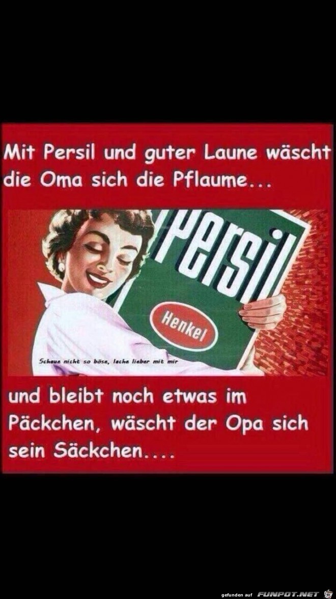 Werbung mal anders