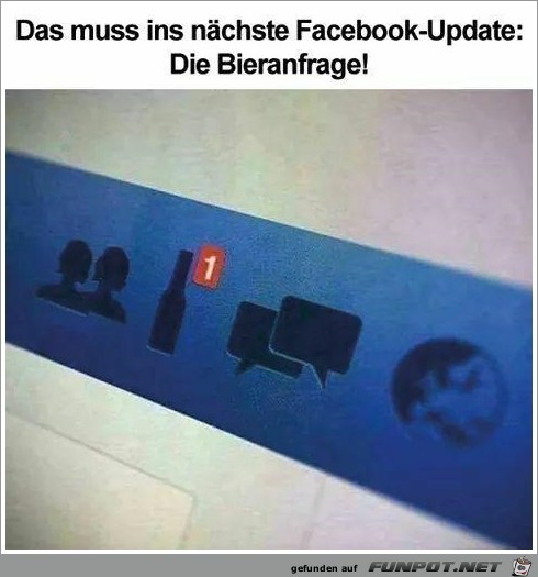 Das muss in Facebook