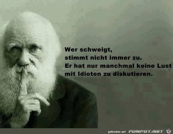 Wer schweigt Wer schweigt