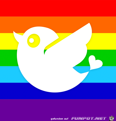 Twitter Logo zur Ehe fr alle
