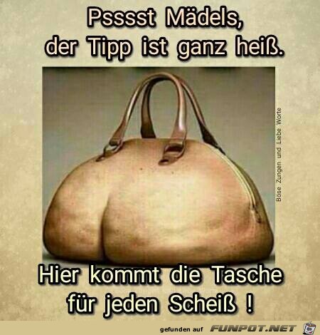 Heißer Tipp für die Mädels Heißer Tipp für die Mädels