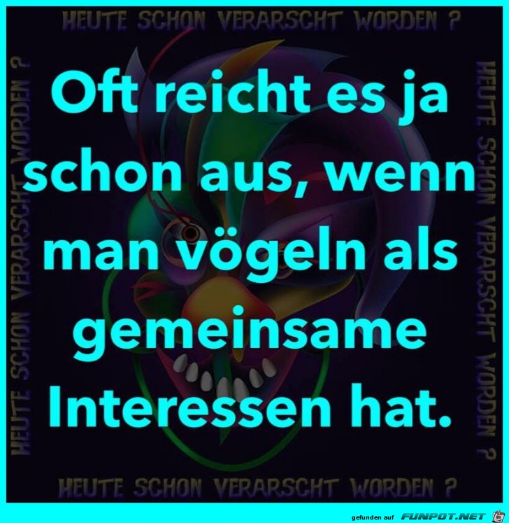 Gemeinsame Interessen Gemeinsame Interessen