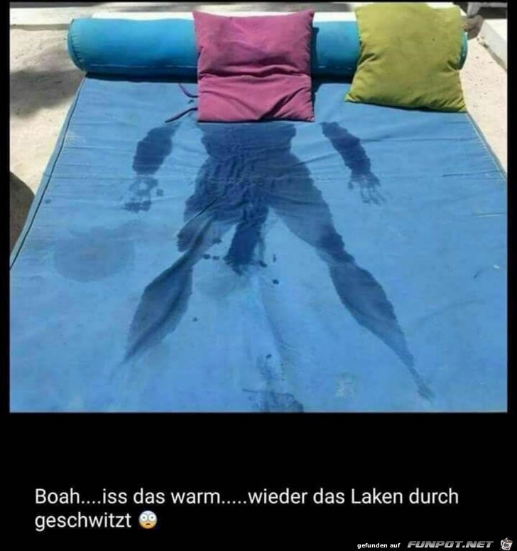 Immer diese Schwitzerei Immer diese Schwitzerei