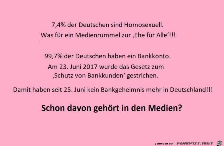 Schon davon gehört? Schon davon gehört?