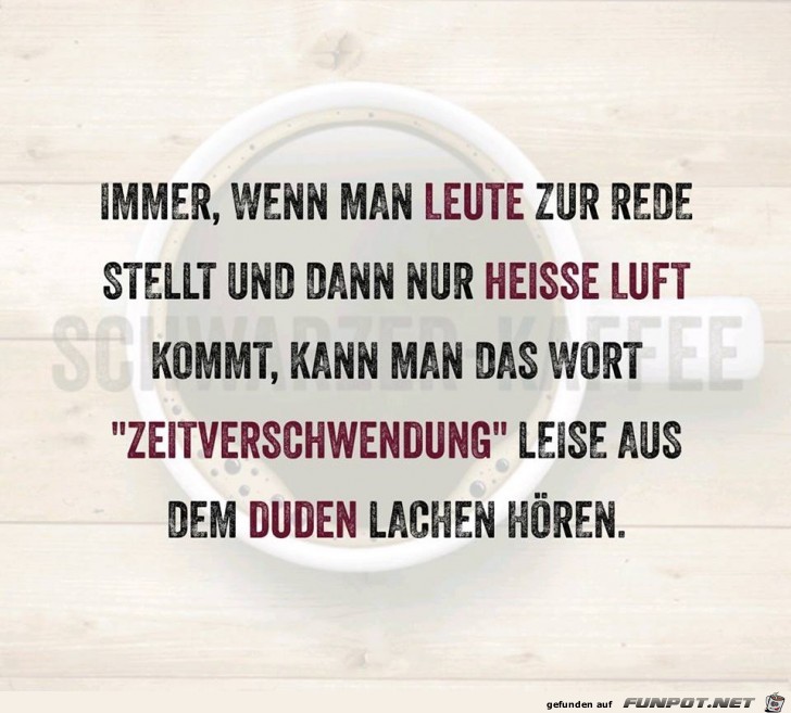 Zeitverschwendung Zeitverschwendung