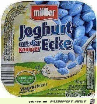 Neue Jogurt-Sorte für Männer Neue Jogurt-Sorte für Männer