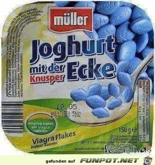 Neue Jogurt-Sorte fr Mnner