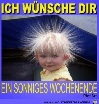 Sonniges Wochenende