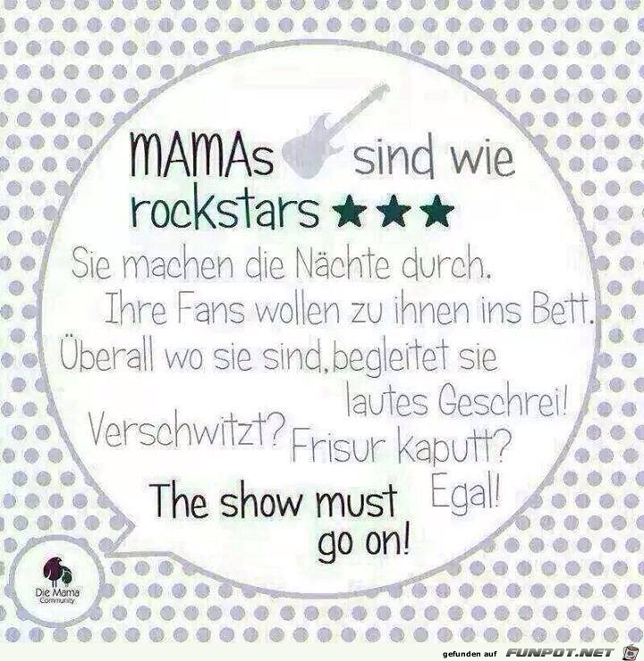 Mamas sind wie Rockstars Mamas sind wie Rockstars