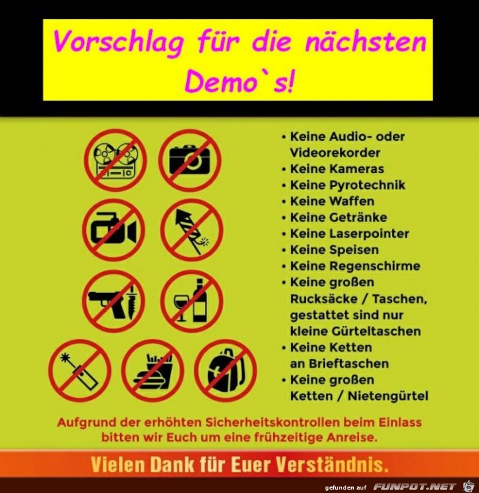 Demo-Vorschlag