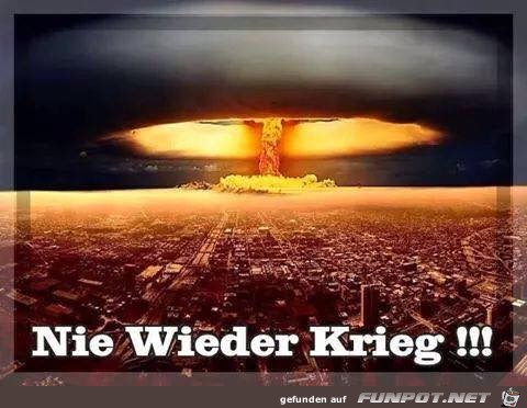 Nie wieder Krieg Nie wieder Krieg