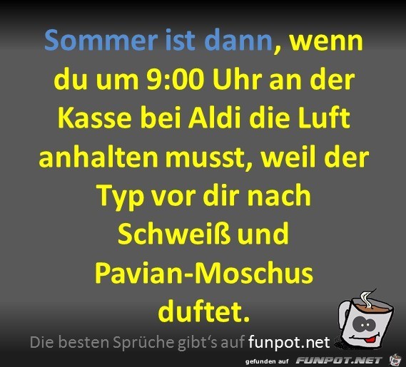 Sommer ist Sommer ist